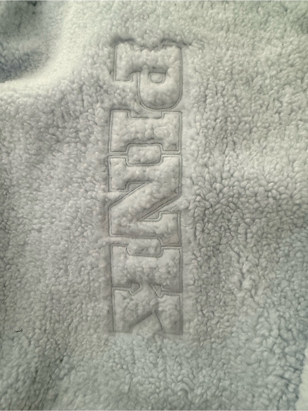 PINK Victoria's Secret Plush Sherpa Bag - Picture 3 of 7